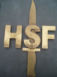 HSF Crest on The Plinth