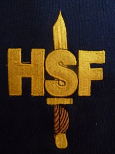 HSF embroidered logo only