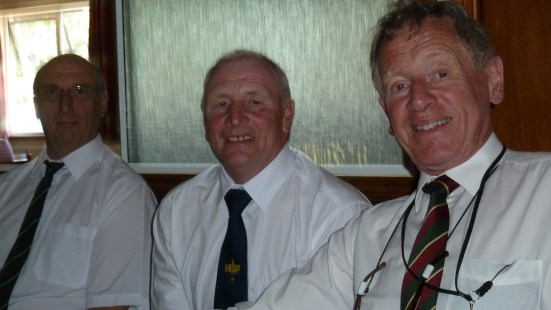 Don Punnett of Hereford HSF Association and Brian Talbot & Richard Owen (our photographer) of Nottinghamshire.